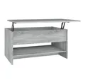 Produktbild: vidaXL Ablagetisch, Couchtisch Grau Sonoma 80x50x40 cm Holzwerkstoff