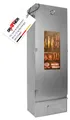 Produktbild: Grafner Räucherofen 6 Etagen 39,5x27x120cm mit Sichtfenster und Thermometer