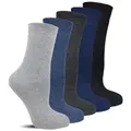 Produktbild: Frostfighter Thermosocken Wintersocken ohne Gummi für Damen (6 Paar) Anitipilling Innenfutter, Vollfrottee Innenfutter bunt 35-38