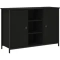 Produktbild: vidaXL Sideboard Schwarz 100x35x70 cm Holzwerkstoff