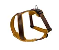 Produktbild: HUNTER Hundegeschirr NEOPREN, Farbe: braun/caramel, strapazierfähiges Nylon, mit weichem Neopren gepolstert, reflektierendes 3M Scotchlite Reflective Material, pflegeleicht, komfortabel, Größe: M/1