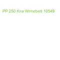 Produktbild: PP 250 Kira Wrmebett 10549 (4211125105495)