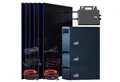 Produktbild: SUNNIVA Balkonkraftwerk 3000W mit 6,03 kWh Speicher TSUN SOLARCAN TSOL-DCU2000Lite, (BIFAZIAL FULLBLACK komplett Steckdose, PV Solaranlage Komplettset mit Solarspeicher, 6x 500W Glas-Bifacial)