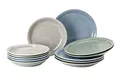 Produktbild: Thomas Trend Colour Mixed II Tafelset 12-tlg, Moon Grey, Moss Green, Arctic Blue