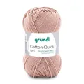 Produktbild: GRÜNDL WOLLE COTTON QUICK 50g BEIGE LL 125 m 100% BAUMWOLLE 100G/5,58€