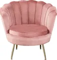Produktbild: SalesFever Loungesessel Clam - Design Cocktailsessel, Prachtvoll extravagantes Design im Muschel-Look