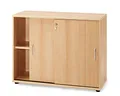 Produktbild: Möbelpartner Manni Aktenschrank, samerbergbuche, ca. 100,0 x 39,5 x 77,4 cm