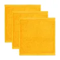 Produktbild: möve Superwuschel Seiftuch 30 x 30 cm aus 100% Baumwolle, gold 3er Set