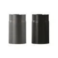Produktbild: Ofenrohr 150 mm Rauchrohr 2mm Kaminrohr Bogen schwarz grau Abgas Rohr Kamin Knie