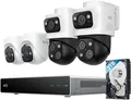 Produktbild: eufy PoE NVR Security System S4360° PTZ KI Auto-Framing & Tracking smarte Videos