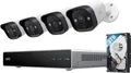 Produktbild: eufy PoE NVR Security System E40 4× 4K Bullet-Kameras verkabelte Außenkameras