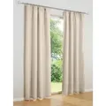 Produktbild: heine Gardine Dekoschal . (2 St), Ösen, blickdicht, Fensterdekoration beige|weiß 140 cm x 225 cm