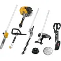 Produktbild: TEXAS Benzin Motorsense BCU52M 5in1 Profi Set Rasentrimmer Freischneider Hochentaster Hochheckenschere Kettensäge | 52cm2 | 1,7PS | 2-Takt | Prof...