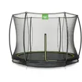 Produktbild: Exit Toys - Exit Silhouette Bodentrampolin Ø305cm Mit Sicherheitsnetz - Schwarz