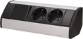 Produktbild: Möbelsteckdose 2x250V, Schalter OR-GM-9002/B-G(GS) Schuko