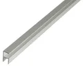 Produktbild: Alberts Profil Alberts 030845 Eckprofil, selbstklemmend, Aluminium, silberfarbig elox, Alberts H-Profil Aluprofil Aluminiumprofil H Winkel selbstklebend 1000