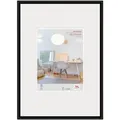 Produktbild: walther + design Lifestyle Kunststoff Bilderrahmen Kunstglas, schwarz, 13 x 18 cm