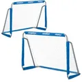 Produktbild: Relaxdays 2Xfussballtor, Mehrfarbig, Metall, Textil, 150x75 cm, Freizeit, Sport & Fitness