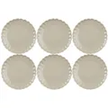 Produktbild: 6er SET Kuchenteller, Dessertteller MYNTE Latte creme beige D. 19,5cm Ib Laursen