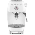 Produktbild: Smeg Espressomaschine 50 ́s Style, Weiß, Metall, Kunststoff, 0,1400 ml, Küchengeräte, Kaffeemaschinen & Zubehör