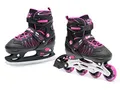 Produktbild: SMJ sport Kinder Mädchen 2IN1 Inlineskates Schlittschuhe Verstellbar Inliner ABEC7 LEA