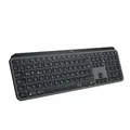 Produktbild: Logitech MX Keys S kabellose Tastatur, Low Profile, Fluid Quiet Typing, Programmable Keys, Backlighting, Bluetooth, USB C Rechargeable, für Windows PC, Linux, Chrome, Mac, Deutsches QWERTZ - Grau