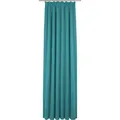 Produktbild: Adam Vorhang Uni Collection (1 St), Kräuselband, blickdicht, aus 100% Bio-Baumwolle, Vorhang nach Wunschmaß blau 145 cm x 175 cm