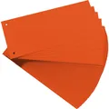 Produktbild: Herlitz Trennstreifen 10.5 x 24 cm, 100 Stk. - orange (10843647)
