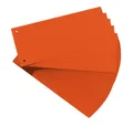Produktbild: Herlitz Abheftstreifen 100 Herlitz Trennstreifen / 180g / Farbe: orange