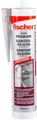 Produktbild: fischer Premium-Sanitärsilikon, Silikon zum Abdichten & Verfugen im Sanitär- und Küchenbereich, Kartusche für zahlreiche Anwendungen und Baustoffe, Langzeitschutz vor Schimmel, 310 ml, transparent