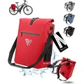Produktbild: 3in1 Fahrradtasche & Rucksack wasserdicht 25L 