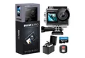 Produktbild: Akaso Brave 4 Pro Action Cam (4K Ultra HD, WLAN 2.4 GHz, Wasserdicht, EIS, Fernbedienung, Duale Farbbildschirme)