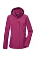 Produktbild: killtec Damen Funktionsjacke/Regenjacke mit abzippbarer Kapuze KOS 26 WMN JCKT, beaujolais, 44, 42915-000