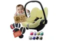 Produktbild: BambiniWelt by Rafael K. Babyschale Sommerbezug Bezug aus Frottee kompatibel mit Maxi Cosi CabrioFix + GP, ab: Geburt, bis: 14 Monate