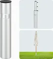 Produktbild: Sekey Schirmständer Sonnenschirm Schirmhalter Aluminium für Stöcke bis Ø 52 mm Wäscheständer