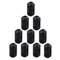 Produktbild: Futheda 10 Stück 3 mm Innen Durchmesser Wechselrahmen Ferrit Ring Core störsicher-Filter RFI EMI Rauschunterdrücker Kabel-Clip Schwarz