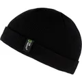 Produktbild: Fischermütze doppellagig schwarz Beanie Mütze Strickmütze Seemannsmütze