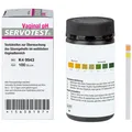 Produktbild: SERVOTEST Vaginal pH Teststreifen Indikatorstreifen präzise Messung Farbskala