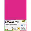 Produktbild: Folia Fotokarton 6123, 50 x 70 cm, pink, 300g/m², 10 Blatt