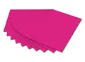 Produktbild: folia 6123 - Fotokarton Pink, 50 x 70 cm, 300 g/qm, 10 Bogen - zum Basteln und kreativen Gestalten von Karten, Fensterbildern und für Scrapbooking