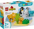 Produktbild: LEGO® Neuheit Duplo Wildtier Familien Pinguine und Löwen Tiere Neuheiten Neu