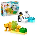 Produktbild: LEGO DUPLO Stad Families van wilde dieren: pinguïns en leeuwen fantasiespeelgoed