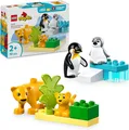 Produktbild: LEGO duplo 10442 Wildtier-Familien - Pinguine und Löwen NEUHEIT 2025 OVP+