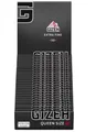 Produktbild: Gizeh Black Queen Size Extra Fine 25 Heftchen à 50 Blättchen