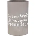 Produktbild: räder Flaschenkühler Der Beste Wein PET 21 cm Grau