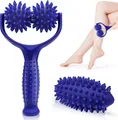 Produktbild: Massageroller Mit Griff, Auswechselbare Massage Roller, Selbstmassagerolle