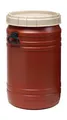 Produktbild: Weithalsfass braun Deckel beige 75l D. 41 0xH.685 mm Einfüllöffnung-D.354mm