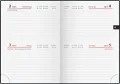 Produktbild: 2026 Rido Taschenkalender / Tageskalender 10x14cm (2 Tage / 1 Seite)
