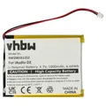 Produktbild: vhbw Akku kompatibel mit Cowon iAudio D2 16GB, D2 2GB, D2 4GB, D2 8GB MP3-Player Musik Player (1800mAh, 3,7V, Li-Polymer)