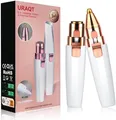 Produktbild: URAQT 2-in-1 Augenbrauenrasierer für Frauen, schmerzfrei, tragbar